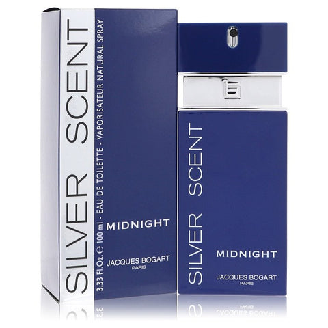Silver Scent Midnight by Jacques Bogart - Eau De Toilette Spray 3.4 oz