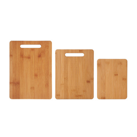 3PC BAMBOO CUT BOARD SET