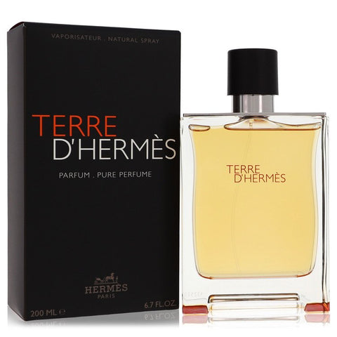 Terre D'Hermes by Hermes - Pure Perfume Spray 6.7 oz