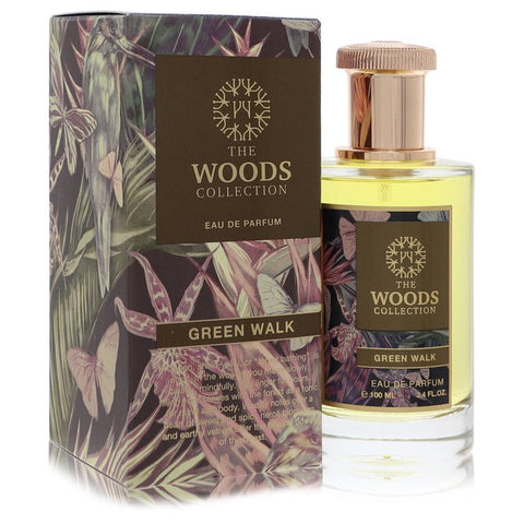 The Woods Collection Green Walk by The Woods Collection - Eau De Parfum Spray (Unisex) 3.4 oz