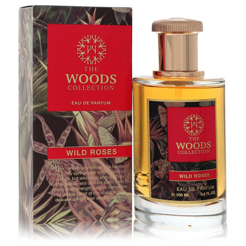 The Woods Collection Wild Roses by The Woods Collection - Eau De Parfum Spray (Unisex) 3.4 oz