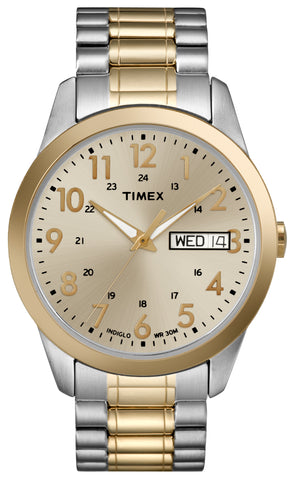 Timex T2M935 Men's Two-Tone Stainless Watch