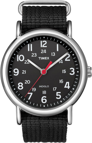 Timex Unisex T2N647 Black Weekender Casual Watch