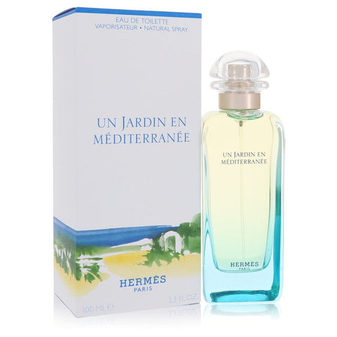 Un Jardin En Mediterranee by Hermes - Eau De Toilette Spray (Unisex) 3.4 oz