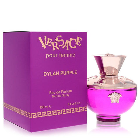Versace Pour Femme Dylan Purple by Versace - Eau De Parfum Spray 3.4 oz