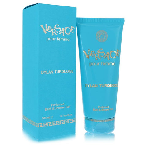 Versace Pour Femme Dylan Turquoise by Versace - Shower Gel 6.7 oz