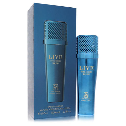 Victor Manuelle Live Bleu by Victor Manuelle - Eau De Parfum Spray 3.4 oz