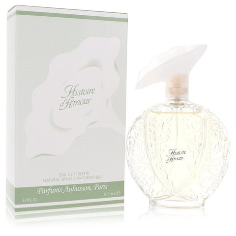 Histoire D'Amour by Aubusson - Eau De Toilette Spray 3.4 oz