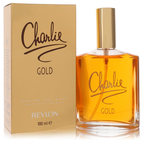 Charlie Gold by Revlon - Eau De Toilette Spray 3.3 oz