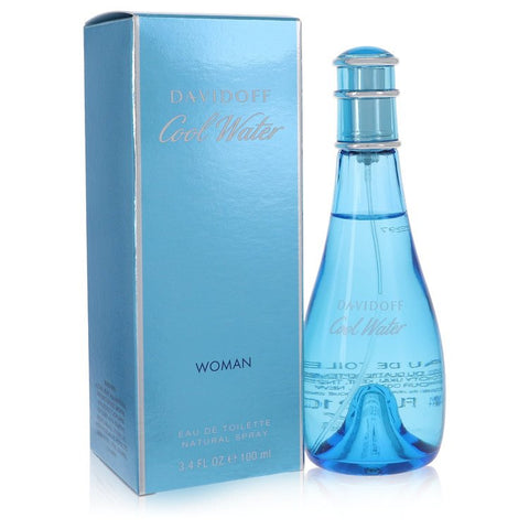 Cool Water by Davidoff - Eau De Toilette Spray 3.4 oz