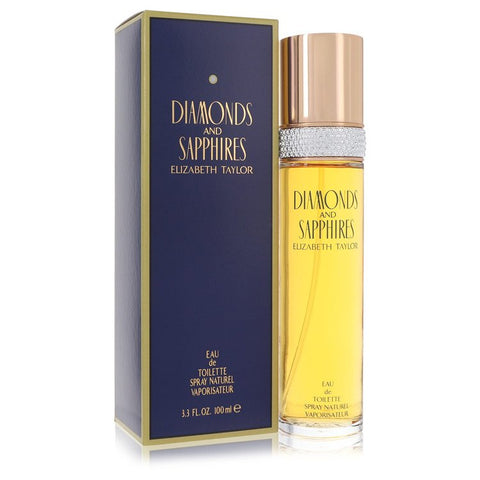 DIAMONDS & Sapphires by Elizabeth Taylor - Eau De Toilette Spray 3.4 oz