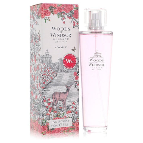 True Rose by Woods of Windsor - Eau De Toilette Spray 3.3 oz
