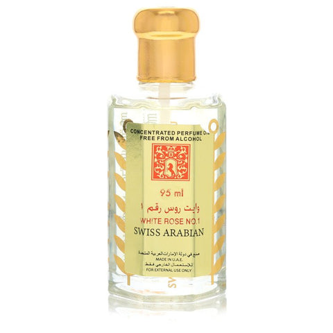 White Rose No 1 by Swiss Arabian - Concentrated Perfume Oil Free From Alcohol (Unisex Unboxed) 3.21 oz