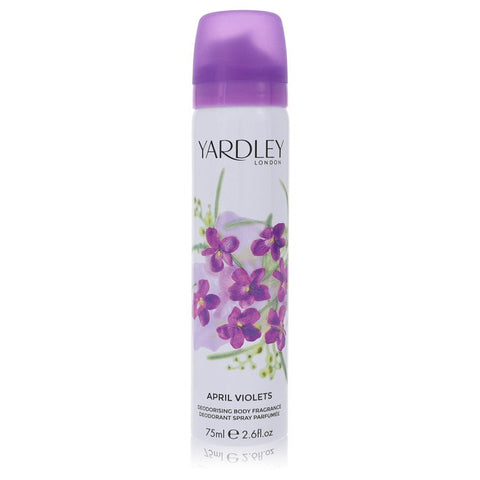April Violets by Yardley London - Body Spray 2.6 oz