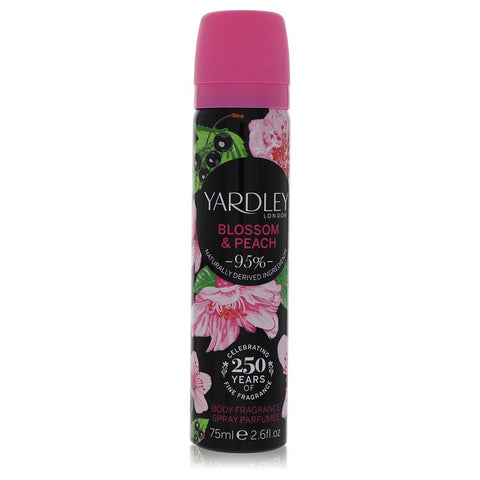 Yardley Blossom & Peach by Yardley London - Body Fragrance Spray 2.6 oz