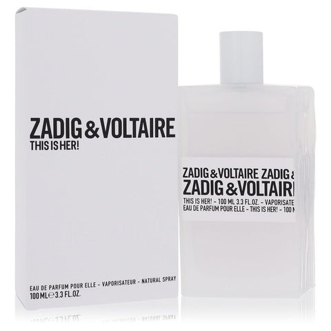 This is Her by Zadig & Voltaire - Eau De Parfum Spray 3.4 oz