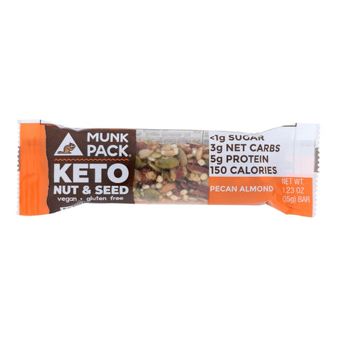 MUNK KETO PECAN ALMOND ( 12 X 1.23 OZ   )