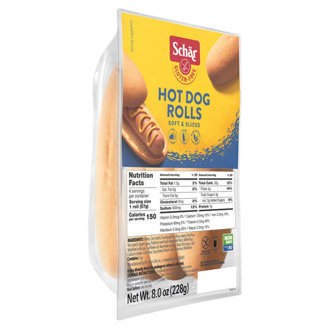 SCHAR HOT DOG ROLLS ( 5 X 8 OZ   )
