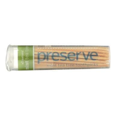 Preserve Mint Tea Tree Toothpicks (24x35 CT)