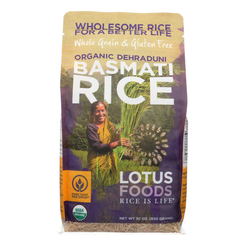 OG2 LOTUS BROWN BASMATI ( 6 X 30 OZ   )