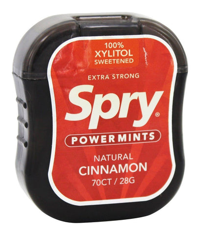 SPRY PWRMINTS CINNAMON  ( 6 X 70 CT   )