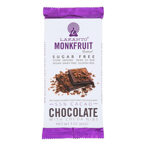 LAKAN SF CHOC/COCOA NIBS ( 8 X 3 OZ   )