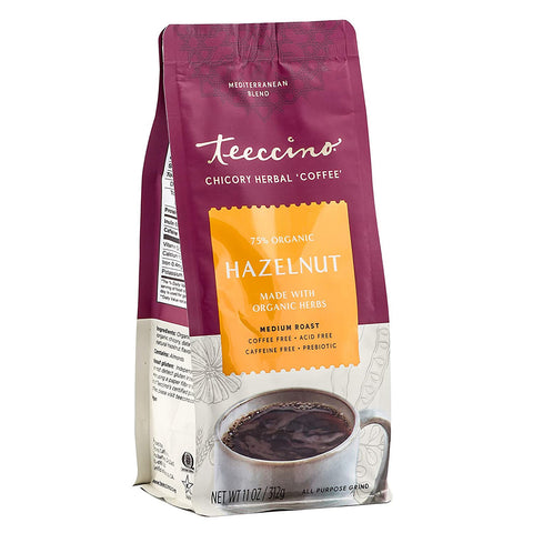 Teeccino Hazelnut Herbal Coffee (6x11 Oz)