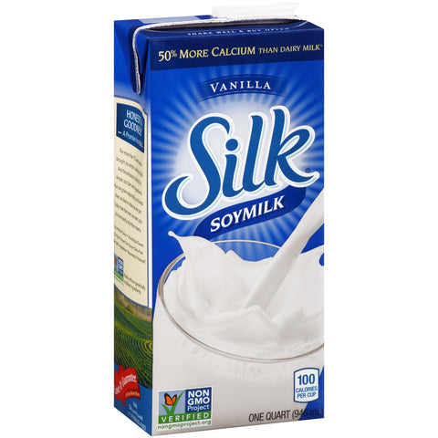 Silk Soy Very Vanilla Aseptic  (3X6 Pack)