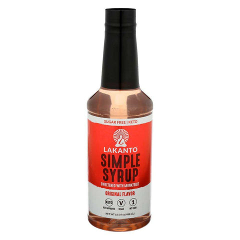 LAKAN ORIG SMPL SYRUP SF ( 8 X 16.5 OZ   )