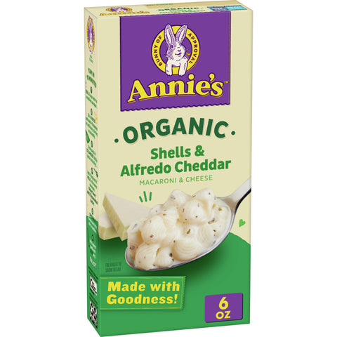 Annie's Alfredo Shells & Cheddar (12x6 Oz)
