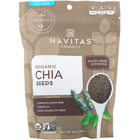 NAV CHIA SEEDS ( 12 X 8 OZ   )