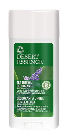 Desert Essence Tea Tree Deodorant With Lavender (1x2.5 Oz)