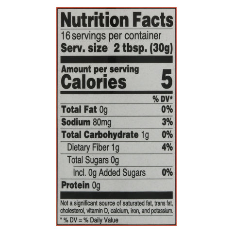 TRU FDS BBQ EAST CARLINA ( 6 X 17 OZ   )