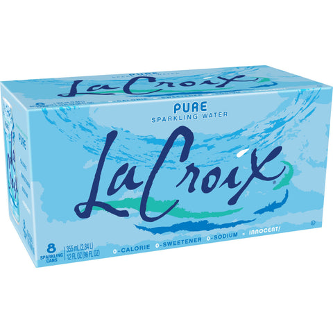 Lacroix Pure Sparkling Water (3x8Pack )