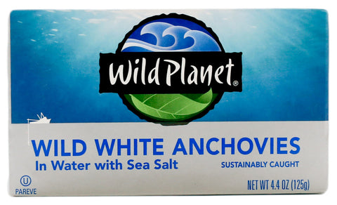 W P WILD ANCHOVIES /WTR ( 12 X 4.4 OZ   )