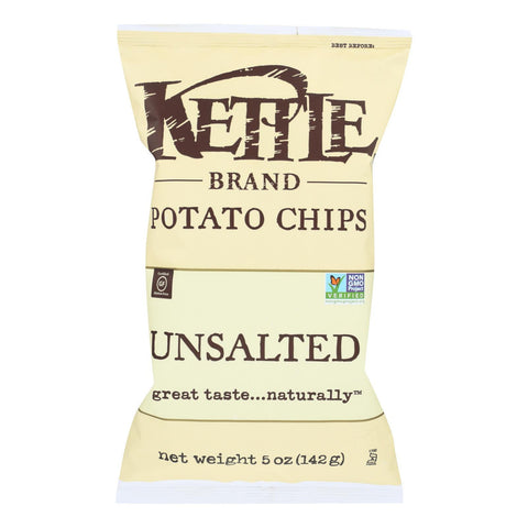 Kettle Chips No Salt Potato Chips (15x5 Oz)
