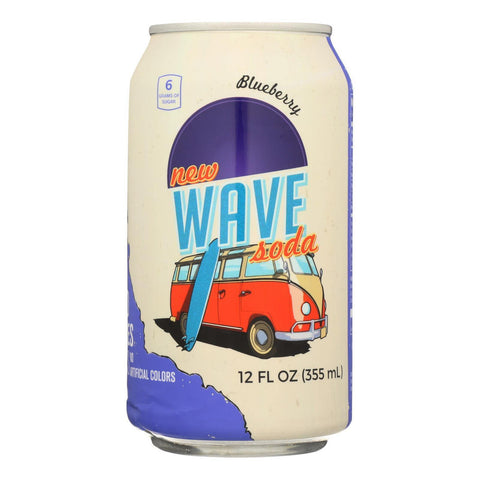 WAVE BLUEBERRY SODA ( 12 X 12 OZ   )