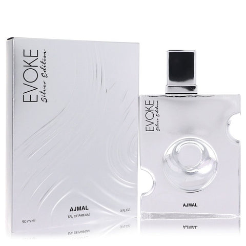 Ajmal Evoke Silver Edition by Ajmal - Eau De Parfum Spray 3 oz