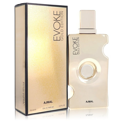 Ajmal Evoke Gold by Ajmal - Eau De Parfum Spray 2.5 oz