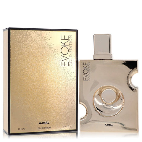 Ajmal Evoke Gold by Ajmal - Eau De Parfum Spray 3 oz