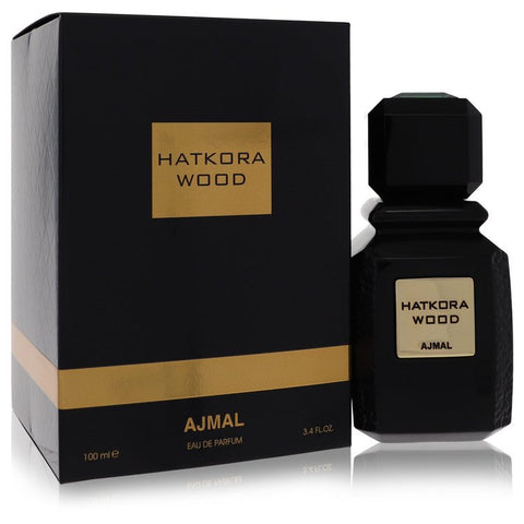Hatkora Wood by Ajmal - Eau De Parfum Spray (Unisex) 3.4 oz