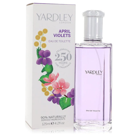 April Violets by Yardley London - Eau De Toilette Spray 4.2 oz