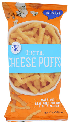 Barbara's Natural Cheese Puffs Gluten Free (12x7 Oz)
