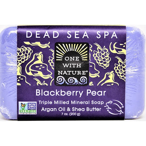 One With Nature BlackBerry Pear Soap (1x7OZ )