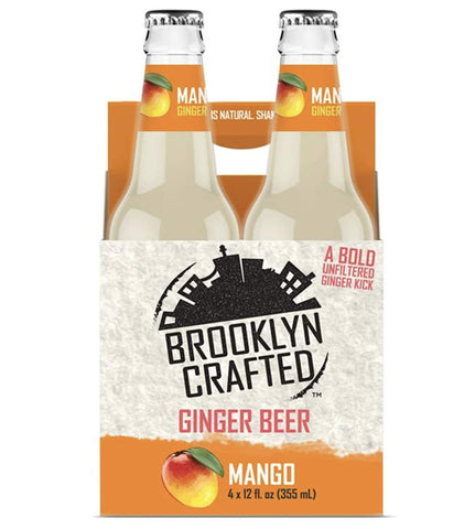 BKCRFT MANGO GINGER BEER ( 6 X 4 PACK )
