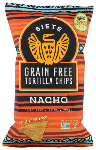 SIETE NACHO TORT CHIP ( 6 X 4 OZ   )