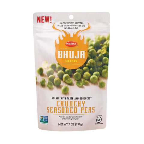 BHUJA CRNCHY SEASND PEAS ( 6 X 7 OZ   )