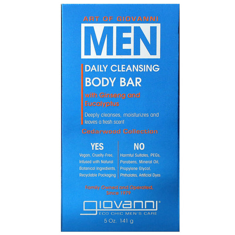 GIO MEN CLNSNG BODY BAR ( 12 X 5 OZ   )