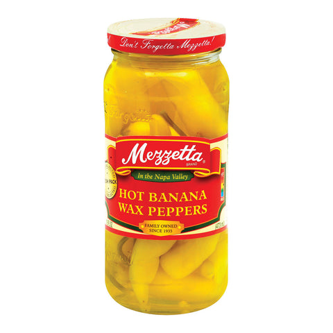 Mezzetta Hot Banana Wxd Pprs (6x16OZ )
