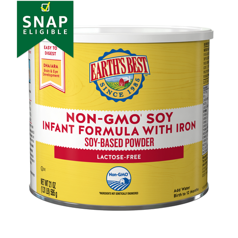 EB INFNT FRM SOY W/IRON ( 4 X 21 OZ   )